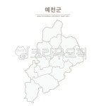 예천, 예천지도, 예천군, 예천군지도, 경상북도, 사진,이미지,일러스트,캘리그라피 - tunasalmon작가 크라우드픽 - 저작권 걱정 없는 상업용...