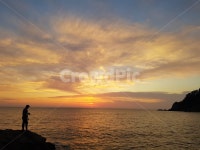 바다, 낚시, 노을, 풍경, 자연, 사진,이미지,일러스트,캘리그라피 - Nsooyeon03작가 크라우드픽 - 저작권 걱정 없는 상업용 이미지