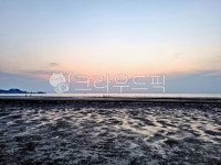 바다, 일몰, 하늘, 진흙, 자국, 사진,이미지,일러스트,캘리그라피 - 애플티작가 크라우드픽 - 저작권 걱정 없는 상업용 이미지