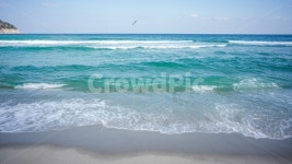 바다, 겨울바다, 파도, 잔잔함, 해변, 사진,이미지,일러스트,캘리그라피 - kouno작가 크라우드픽 - 저작권 걱정 없는 상업용 이미지