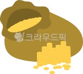 보따리, 꾸러미, 주머니, 돈, 화폐, 사진,이미지,일러스트,캘리그라피 - 안디오네작가 크라우드픽 - 저작권 걱정 없는 상업용 이미지