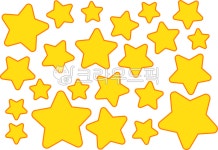 별, 우주, 반짝, 반짝이, 노랑색, 사진,이미지,일러스트,캘리그라피 - mini_sall작가 크라우드픽 - 저작권 걱정 없는 상업용 이미지