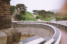 화서문, 나무, 성곽, 필름카메라, 아날로그, 사진,이미지,일러스트,캘리그라피 - 쏠다작가 크라우드픽 - 저작권 걱정 없는 상업용 이미지