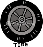 tire, 타이어, 부품, 자동차, car, 사진,이미지,일러스트,캘리그라피 - cookyimage작가 크라우드픽 - 저작권 걱정 없는 상업용 이미지