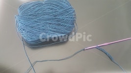 코바늘, 실, 바늘, 뜨개, 뜨개질, 사진,이미지,일러스트,캘리그라피 - Jin85작가 크라우드픽 - 저작권 걱정 없는 상업용 이미지