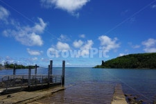 곰바위, 바다, 하늘, 휴양지, 다리, 사진,이미지,일러스트,캘리그라피 - Ncm528작가 크라우드픽 - 저작권 걱정 없는 상업용 이미지