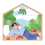 독서, 사색, 책, 일상, 읽는, 사진,이미지,일러스트,캘리그라피 - woocat작가 크라우드픽 - 저작권 걱정 없는 상업용 이미지