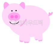 핑크돼지, 돼지, 꿀돼지, pig, 피그, 사진,이미지,일러스트,캘리그라피 - dmsroddl1230작가 크라우드픽 - 저작권 걱정 없는 상업용 이미지