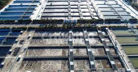 하수처리장, 북부수자원생태공원, 항공촬영, 부천, 경기도, 사진,이미지,일러스트,캘리그라피 - 크리에이티브열정작가 크라우드픽 - 저작권 걱정... 