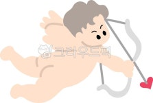 아기천사, 천사, 엔젤, 활, 큐피트, 사진,이미지,일러스트,캘리그라피 - 김꼬막작가 크라우드픽 - 저작권 걱정 없는 상업용 이미지