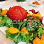 음식, 한국음식, 샐러드, 망고, 토마토, 사진,이미지,일러스트,캘리그라피 - 타로사진관작가 크라우드픽 - 저작권 걱정 없는 상업용 이미지