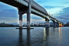 당산철교, 한강다리, 한강, 한강풍경, 강, 사진,이미지,일러스트,캘리그라피 - Deep bLUE작가 크라우드픽 - 저작권 걱정 없는 상업용 이미지