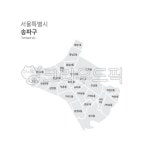 서울특별시송파구, 송파구, 송파구지도, 서울지도, 서울시지도, 사진,이미지,일러스트,캘리그라피 - 초잉일러스트작가 크라우드픽 - 저작권 걱정...