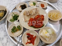 한상차림, 한식, 보쌈, 고기, 반찬, 사진,이미지,일러스트,캘리그라피 - 에이스작가 크라우드픽 - 저작권 걱정 없는 상업용 이미지