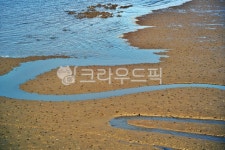 갯골, 썰물, 간조, 뻘, 무의도, 사진,이미지,일러스트,캘리그라피 - Deep bLUE작가 크라우드픽 - 저작권 걱정 없는 상업용 이미지