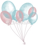 풍선, 일러스트, 오일파스텔, 솜사탕, 놀이공원, 사진,이미지,일러스트,캘리그라피 - 챔쓰작가 크라우드픽 - 저작권 걱정 없는 상업용 이미지