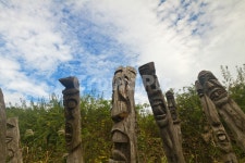 architecture, 건축물, 장승, 외암리, 민속마을, 사진,이미지,일러스트,캘리그라피 - 꼬망쉬작가 크라우드픽 - 저작권 걱정 없는 상업용 이미지