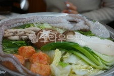 연포탕, 낙지, 문어, 버섯, 해산물, 사진,이미지,일러스트,캘리그라피 - 횽횽작가 크라우드픽 - 저작권 걱정 없는 상업용 이미지