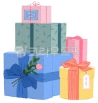 gift, 선물, 선물상자, giftbox, 생일선물, 사진,이미지,일러스트,캘리그라피 - 파란버섯작가 크라우드픽 - 저작권 걱정 없는 상업용 이미지