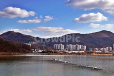 백운호수, 의왕시, 저수지, 호수, 인공호수, 사진,이미지,일러스트,캘리그라피 - Deep bLUE작가 크라우드픽 - 저작권 걱정 없는 상업용 이미지