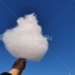 솜사탕, 하늘, 구름, 놀이공원, 공원, 사진,이미지,일러스트,캘리그라피 - Nwndnjs2327작가 크라우드픽 - 저작권 걱정 없는 상업용 이미지