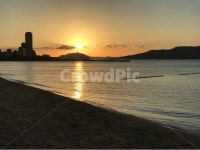 해질녘, 바다, 노을, 밤바다, 저녁, 사진,이미지,일러스트,캘리그라피 - 케이에스에이치작가 크라우드픽 - 저작권 걱정 없는 상업용 이미지