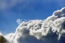 하늘, 구름, 비행기, sky, flight, 사진,이미지,일러스트,캘리그라피 - joses81작가 크라우드픽 - 저작권 걱정 없는 상업용 이미지