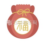 복주머니, 복주머니일러스트, 복주머니그림, 예쁜복주머니, 새뱃돈, 사진,이미지,일러스트,캘리그라피 - alcong작가 크라우드픽 - 저작권 걱정... 
