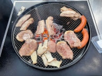 캠핑, 숯불구이, 생고기, 바베큐, grilling, 사진,이미지,일러스트,캘리그라피 - daw2332작가 크라우드픽 - 저작권 걱정 없는 상업용 이미지