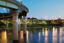 입석포, 야경, 중랑천, 중랑천야경, 교각, 사진,이미지,일러스트,캘리그라피 - Deep bLUE작가 크라우드픽 - 저작권 걱정 없는 상업용 이미지