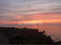 노을, 바다, 파도, 현무암, 제주, 사진,이미지,일러스트,캘리그라피 - 제주사나이작가 크라우드픽 - 저작권 걱정 없는 상업용 이미지