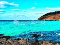 수평선, 바다, 하늘, 자연, 풍경, 사진,이미지,일러스트,캘리그라피 - mostof1작가 크라우드픽 - 저작권 걱정 없는 상업용 이미지