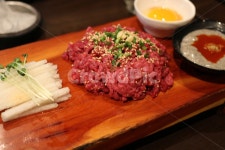 육회, 육회먹방, 육회맛집, 맛집, 육회집, 사진,이미지,일러스트,캘리그라피 - 선찌작가 크라우드픽 - 저작권 걱정 없는 상업용 이미지