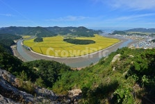 대덕산물돌이, 한시랑들판, 법성포물돌이, 한시랑들판가을, landscape, 사진,이미지,일러스트,캘리그라피 - 영산공작가 크라우드픽 - 저작권... 