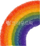 무지개, 크레파스무지개, 오일파스텔무지개, 사분원무지개, 무지개요소, 사진,이미지,일러스트,캘리그라피 - 독서가비비아나작가 크라우드픽... 