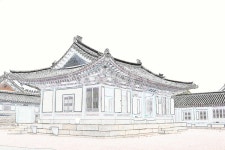 경복궁, 궁전, 궁, 옜날집, 기와집, 사진,이미지,일러스트,캘리그라피 - 청랑작가 크라우드픽 - 저작권 걱정 없는 상업용 이미지