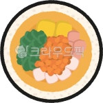 김밥, gimbap, 간식, 식사, 식사류, 사진,이미지,일러스트,캘리그라피 - 키미드로잉작가 크라우드픽 - 저작권 걱정 없는 상업용 이미지