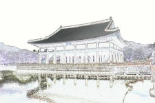 경복궁, 궁전, 궁, 옜날집, 기와집, 사진,이미지,일러스트,캘리그라피 - 청랑작가 크라우드픽 - 저작권 걱정 없는 상업용 이미지