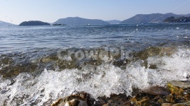 파도, 산달도, 섬, 하늘, 바다, 사진,이미지,일러스트,캘리그라피 - doba1204작가 크라우드픽 - 저작권 걱정 없는 상업용 이미지