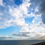 하늘, 뭉게뭉게, 바다, 바다위, 구름, 사진,이미지,일러스트,캘리그라피 - Nclzls3321작가 크라우드픽 - 저작권 걱정 없는 상업용 이미지