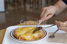 크로크무슈, 브런치, 카페, 치즈, 샌드위치, 사진,이미지,일러스트,캘리그라피 - Gourmet작가 크라우드픽 - 저작권 걱정 없는 상업용 이미지