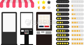 키오스크, 주문, 소비, 선택, 디지털, 사진,이미지,일러스트,캘리그라피 - 그린제이작가 크라우드픽 - 저작권 걱정 없는 상업용 이미지