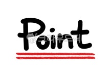 포인트, point, 중요표시, 빨간색포인트, 공부, 사진,이미지,일러스트,캘리그라피 - pepper83작가 크라우드픽 - 저작권 걱정 없는 상업용 이미지
