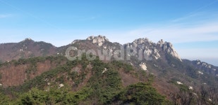 도봉산, 능선, 칼바위, 자운봉, 선인봉, 사진,이미지,일러스트,캘리그라피 - 자연사랑작가 크라우드픽 - 저작권 걱정 없는 상업용 이미지