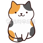 고양이, 애완동물, 삼색고양이, 삼색이, 동물병원, 사진,이미지,일러스트,캘리그라피 - 유미포포작가 크라우드픽 - 저작권 걱정 없는 상업용 이미지