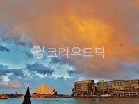 강, 시드니, 오페라하우스, 무지개, 노을, 사진,이미지,일러스트,캘리그라피 - gzghktn작가 크라우드픽 - 저작권 걱정 없는 상업용 이미지