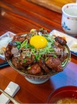 가라아게동, 고기, 덮밥, 일식, 일본식, 사진,이미지,일러스트,캘리그라피 - WonEPang작가 크라우드픽 - 저작권 걱정 없는 상업용 이미지