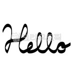 캘리그라피, 인사, 헬로우, hello, 영문, 사진,이미지,일러스트,캘리그라피 - 마달덕작가 크라우드픽 - 저작권 걱정 없는 상업용 이미지