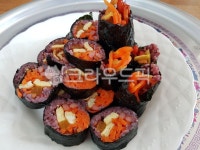 김밥, 음식, food, 요리, 흑쌀김밥, 사진,이미지,일러스트,캘리그라피 - 쉼표더하기작가 크라우드픽 - 저작권 걱정 없는 상업용 이미지