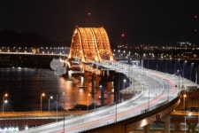 road, 도로, freeway, 방화대교, 서울야경, 사진,이미지,일러스트,캘리그라피 - 왕덱스김작가 크라우드픽 - 저작권 걱정 없는 상업용 이미지